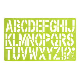 Gioser Plantilla Letras/Numero