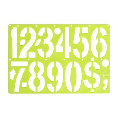 Gioser Plantilla Letras/Numero_4