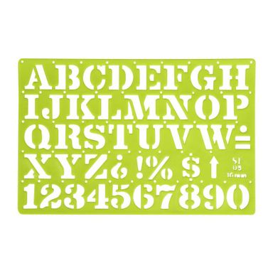 Gioser Plantilla Letras/Numero_6
