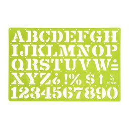 Gioser Plantilla Letras/Numero