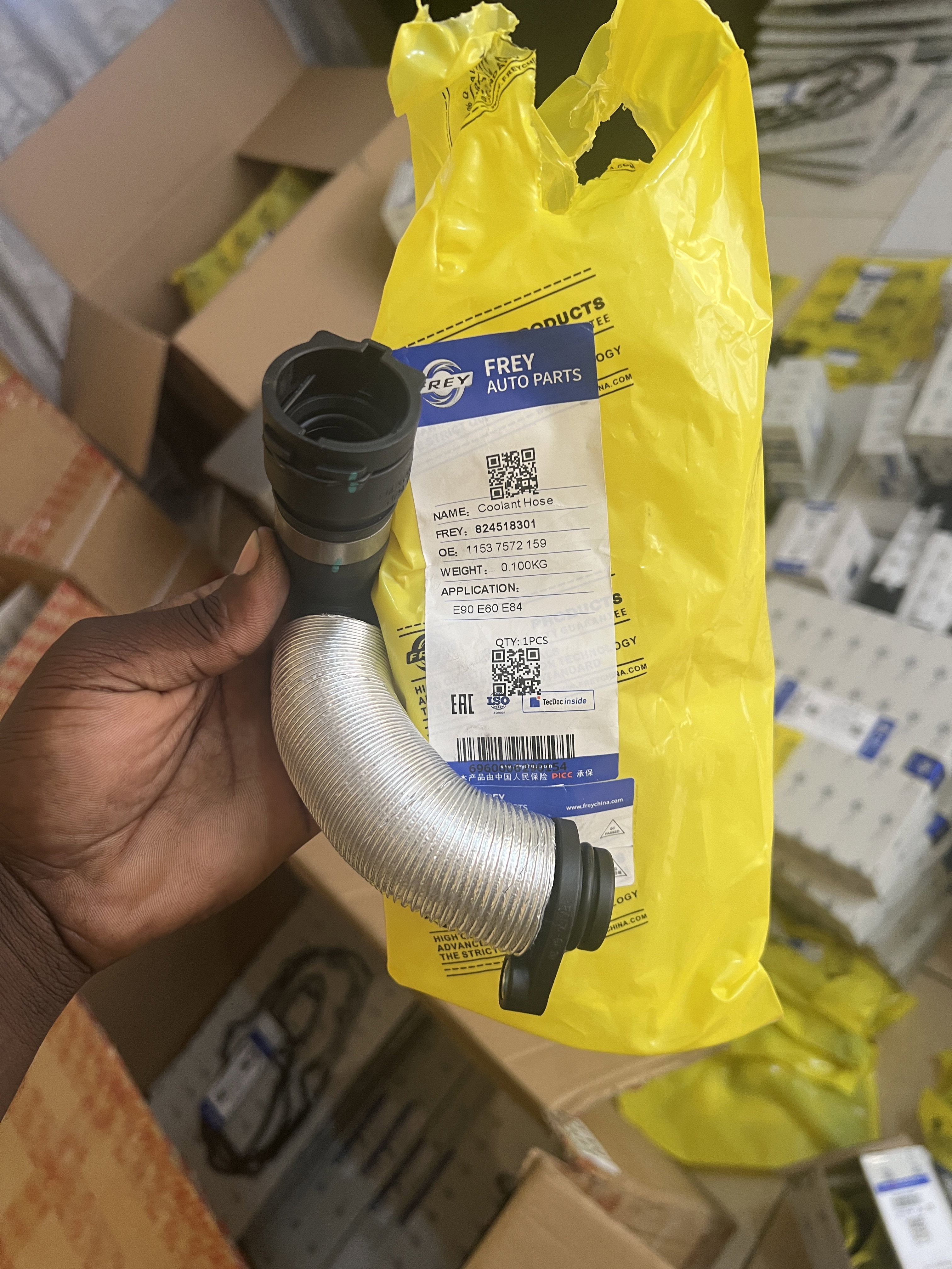 Coolant horse (from thermo to head) n46/n42/n45