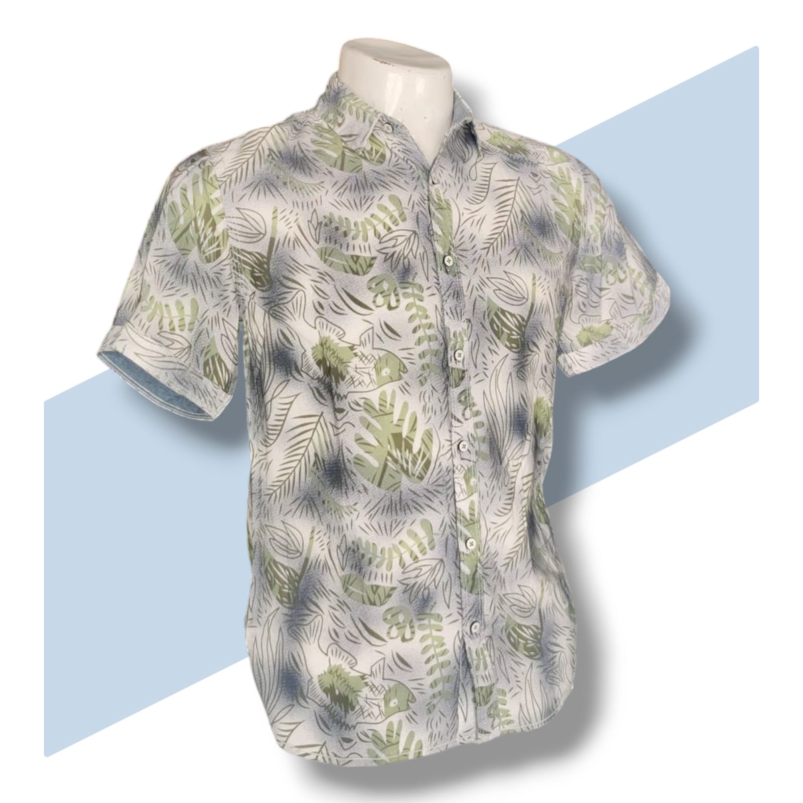 Floral Print Shirt For Men_1
