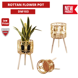 ROTTAN FLOWER POT DM103