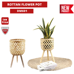 ROTTAN FLOWER POT DM601 / M028