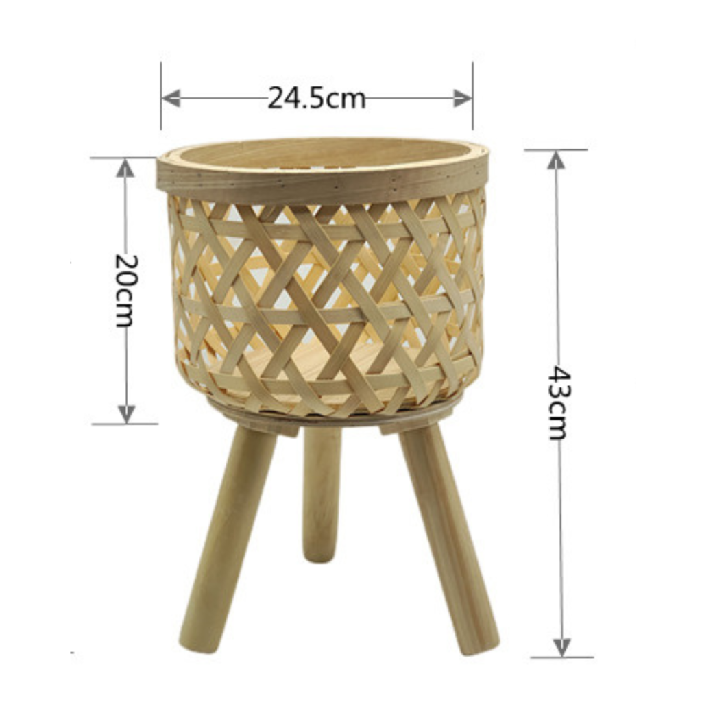 ROTTAN FLOWER POT DM601 / M028_6
