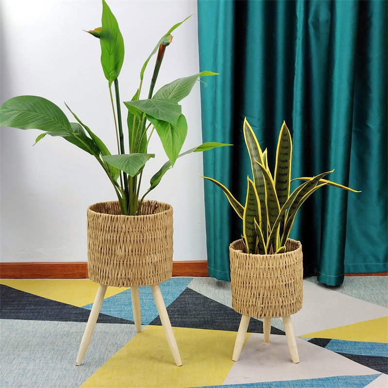 ROTTAN FLOWER POT M041_1