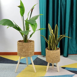 ROTTAN FLOWER POT M041
