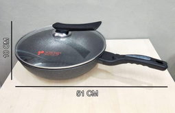 ORIGINAL KOREAN NON STICK WOK 30CM ALUMINIUM