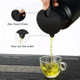 STAINLESS STEEL TEAPOT 1000ML 