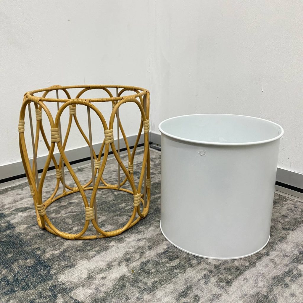 FLOWER METAL POT DM133_4