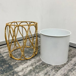 FLOWER METAL POT DM133
