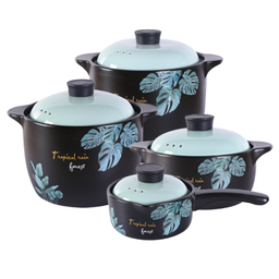 CERAMIC IRON CAST COOKING POT 