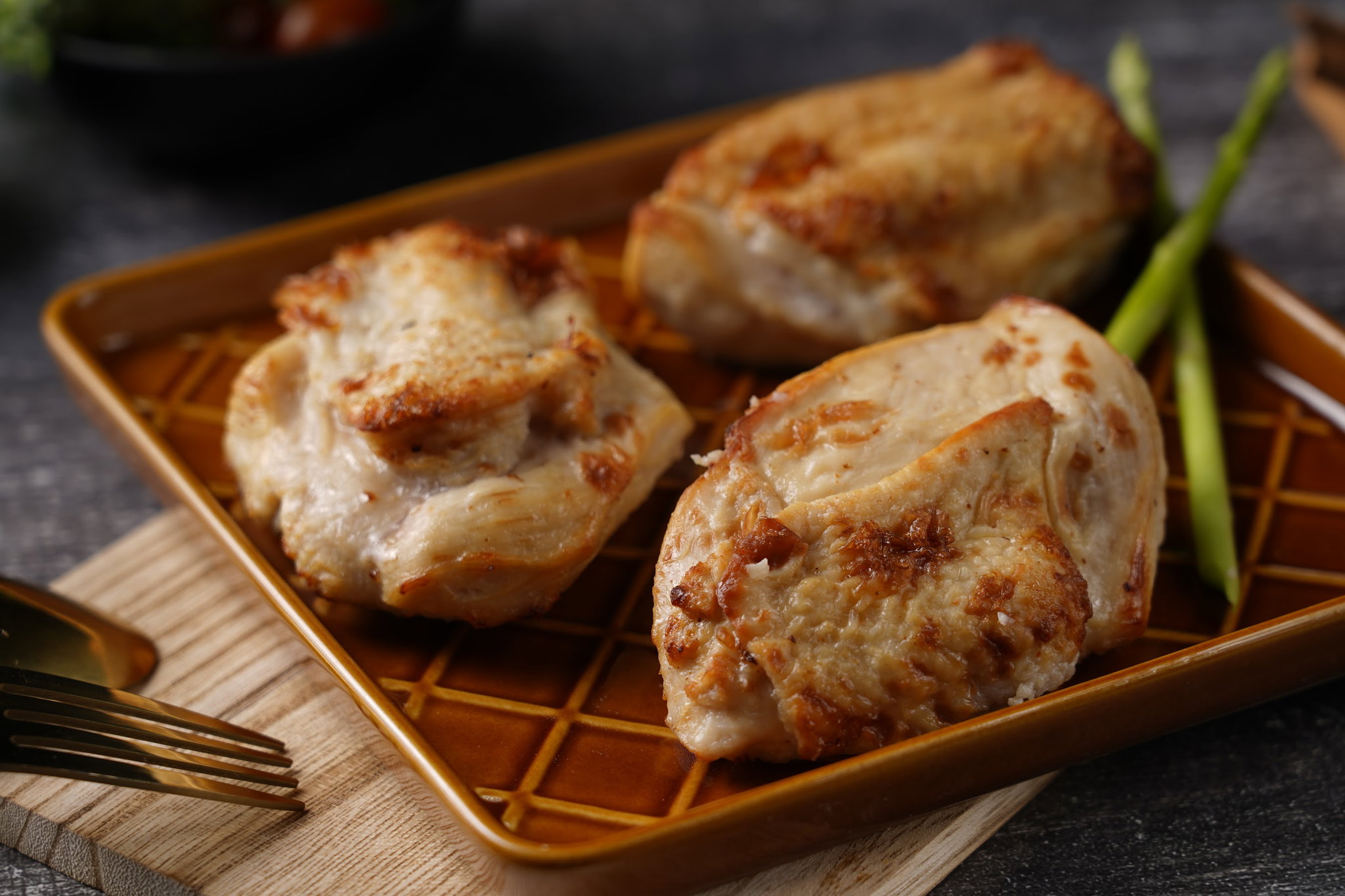 อกไก่อบ Chicken Breast Baked _0