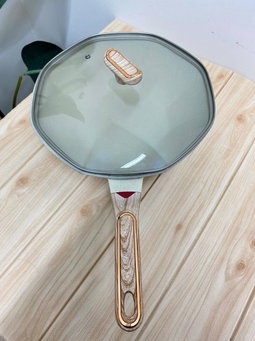 BREEZE NORDIC WHITE NON STICK WOK 32CM