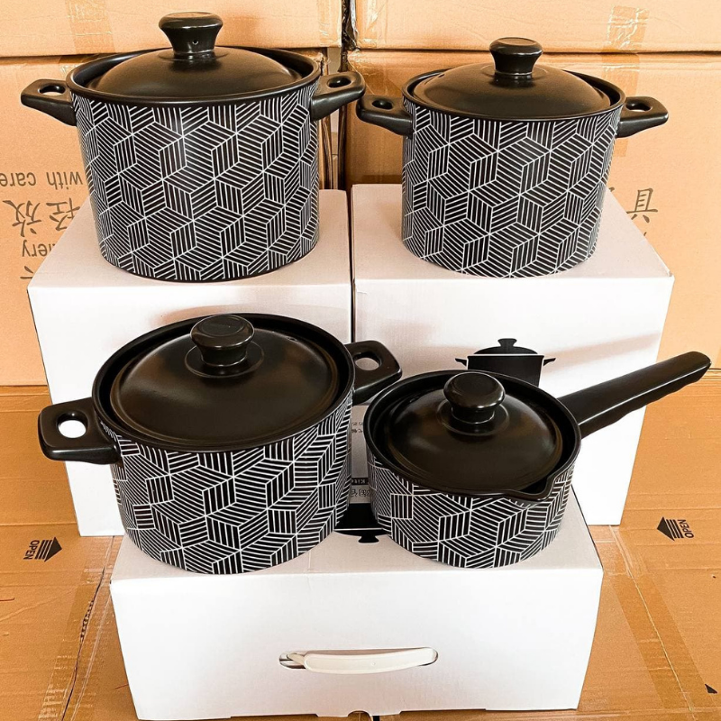 CERAMIC IRON CAST COOKING POT _8