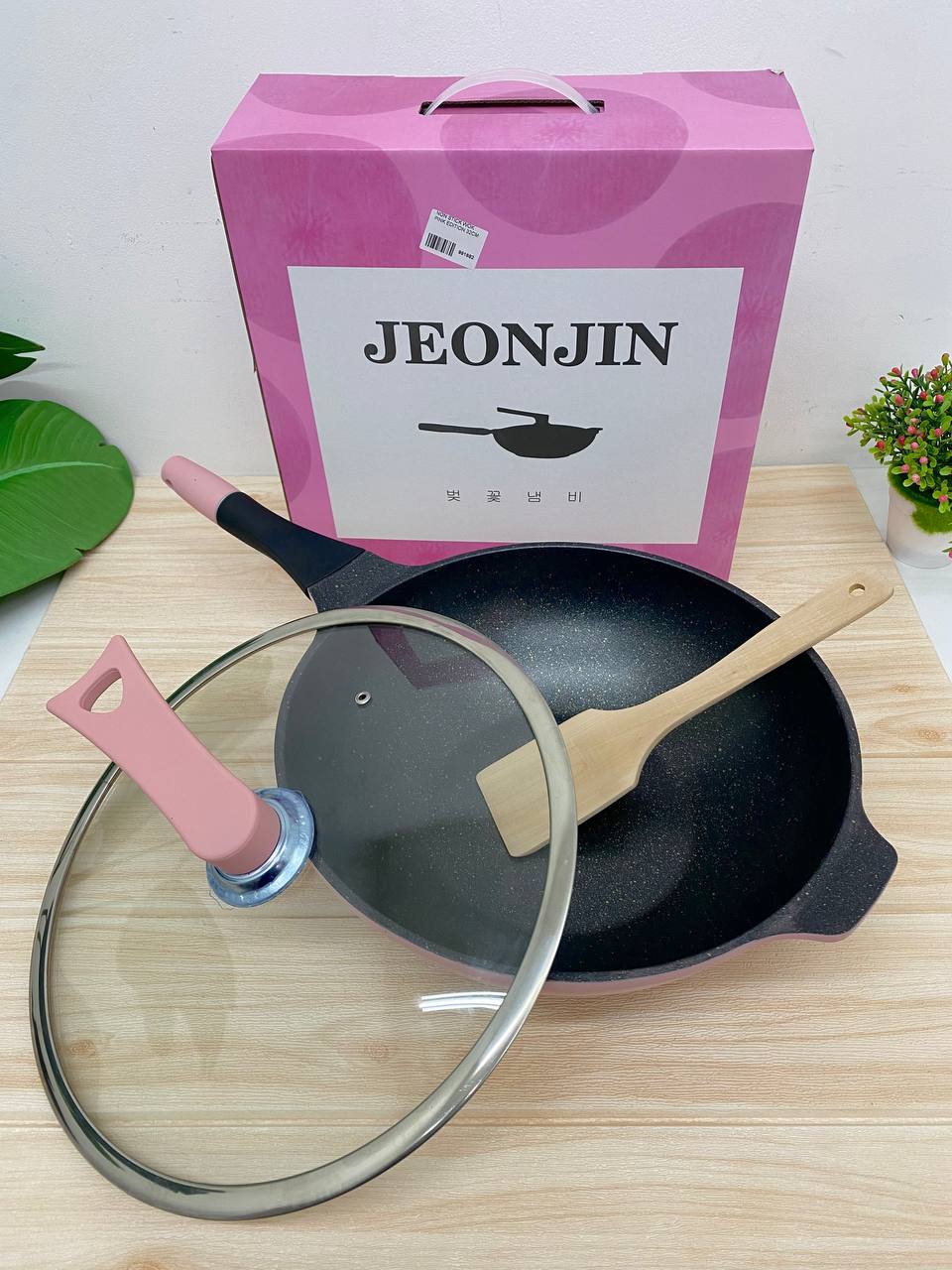 NON STICK WOK PINK EDITION 32CM_1