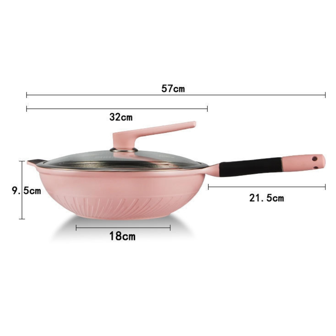 NON STICK WOK PINK EDITION 32CM_6