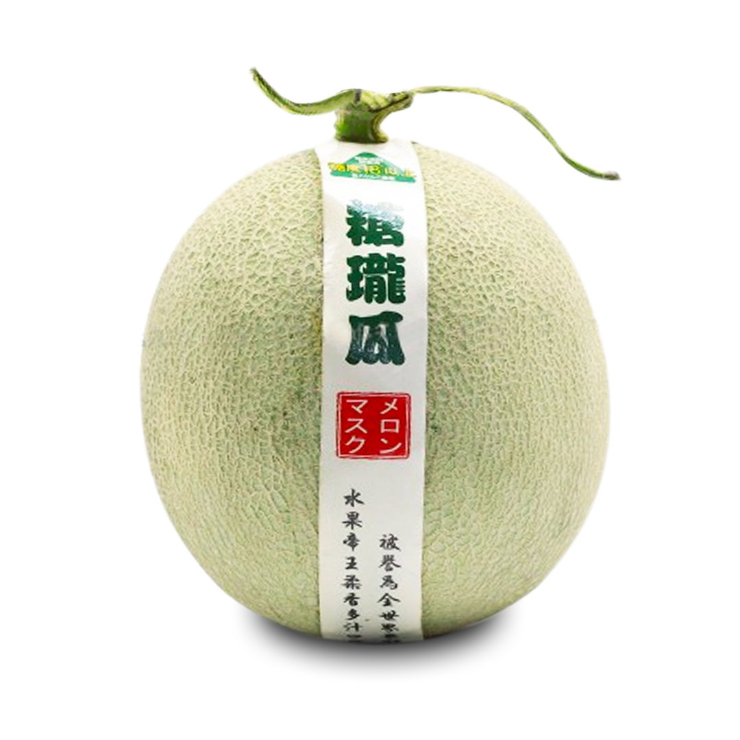 中國 瑭瓏蜜瓜 (青肉) (1個)