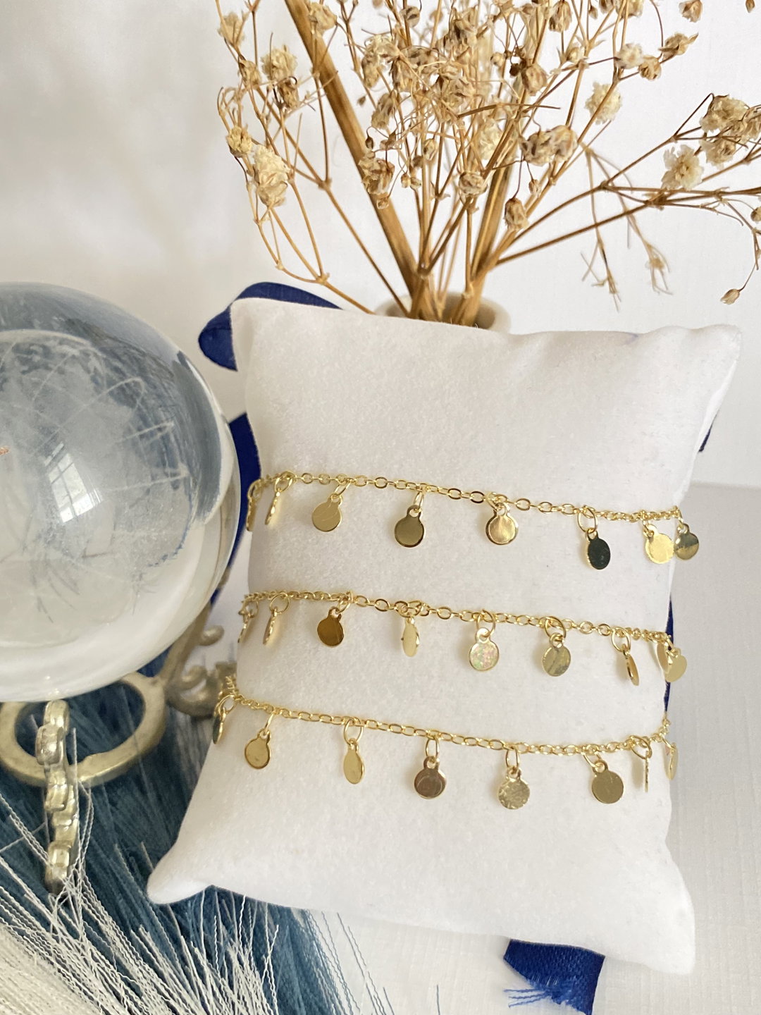 Pearly drops bracelets