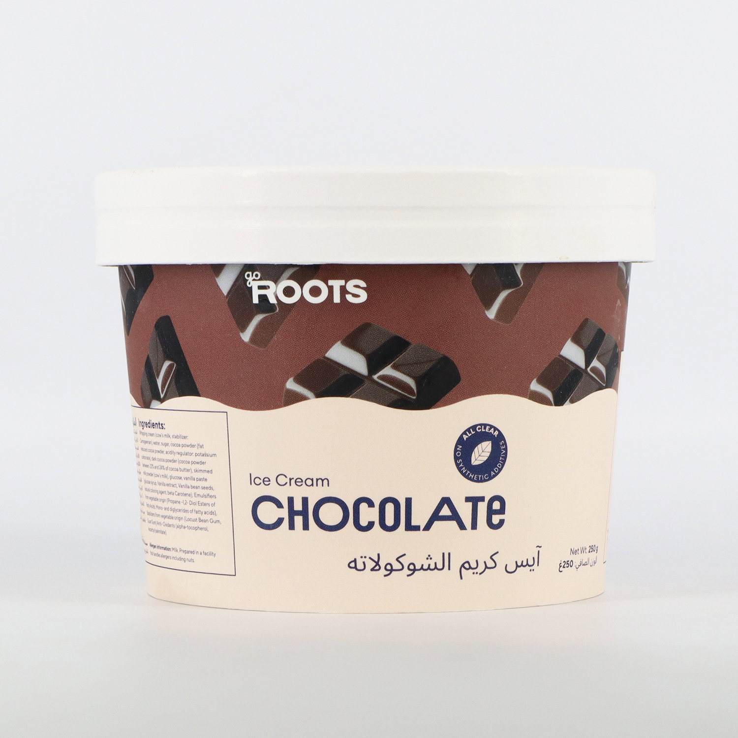 Roots Chocolate Ice Cream 250g_0