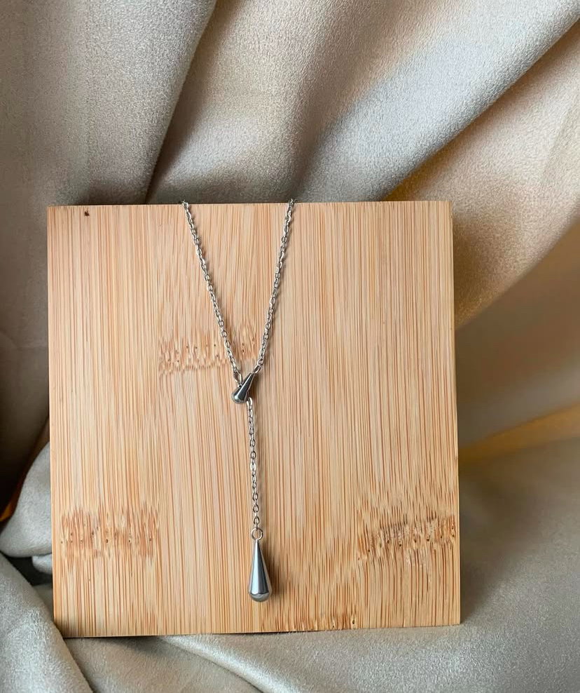 Water-drop Charm Y Lariat Necklace ✨_1