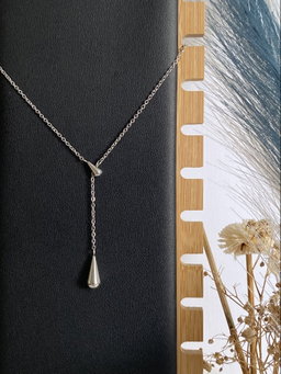 Water-drop Charm Y Lariat Necklace ✨