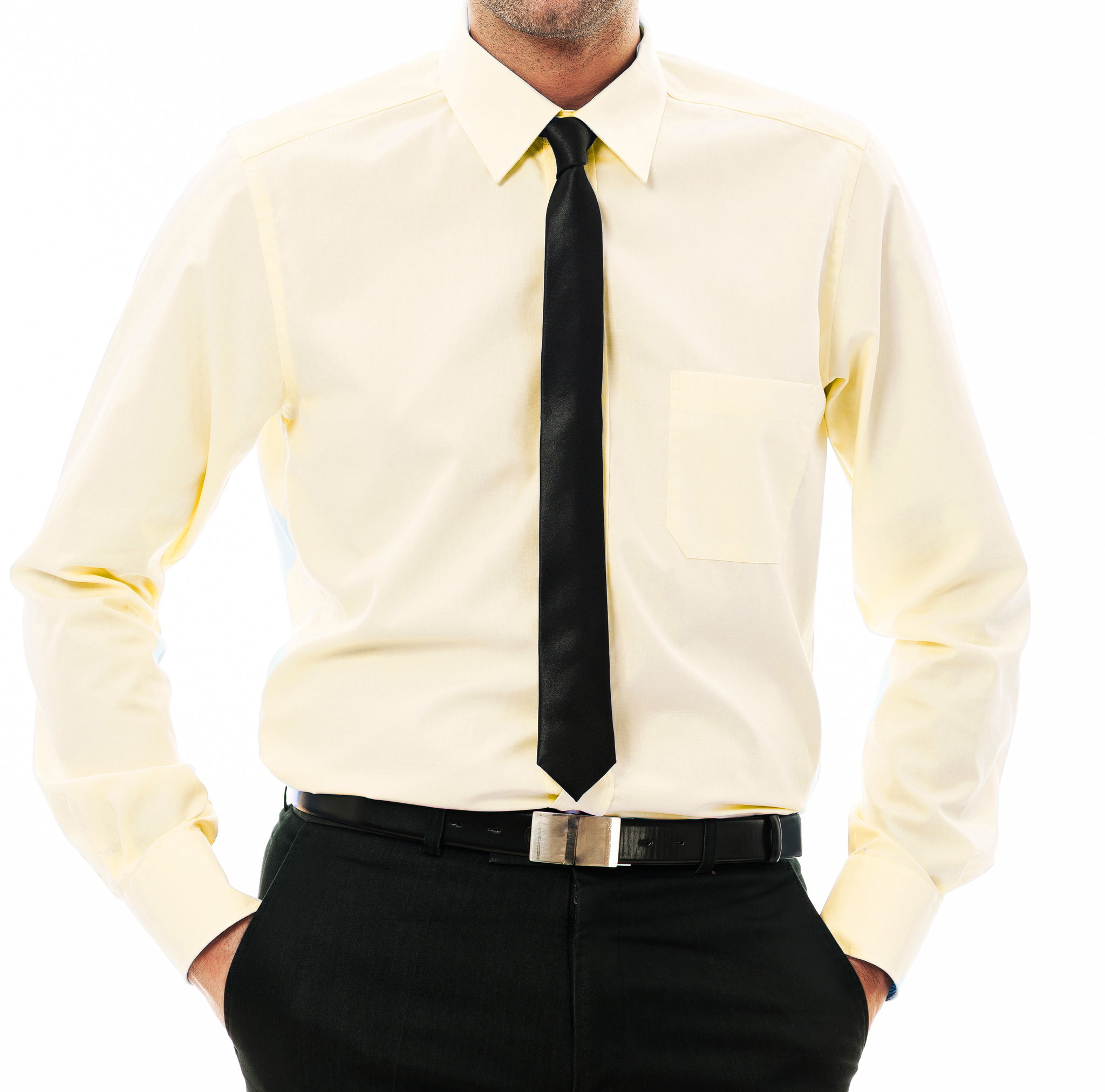 Long Sleeve Office Shirts_5