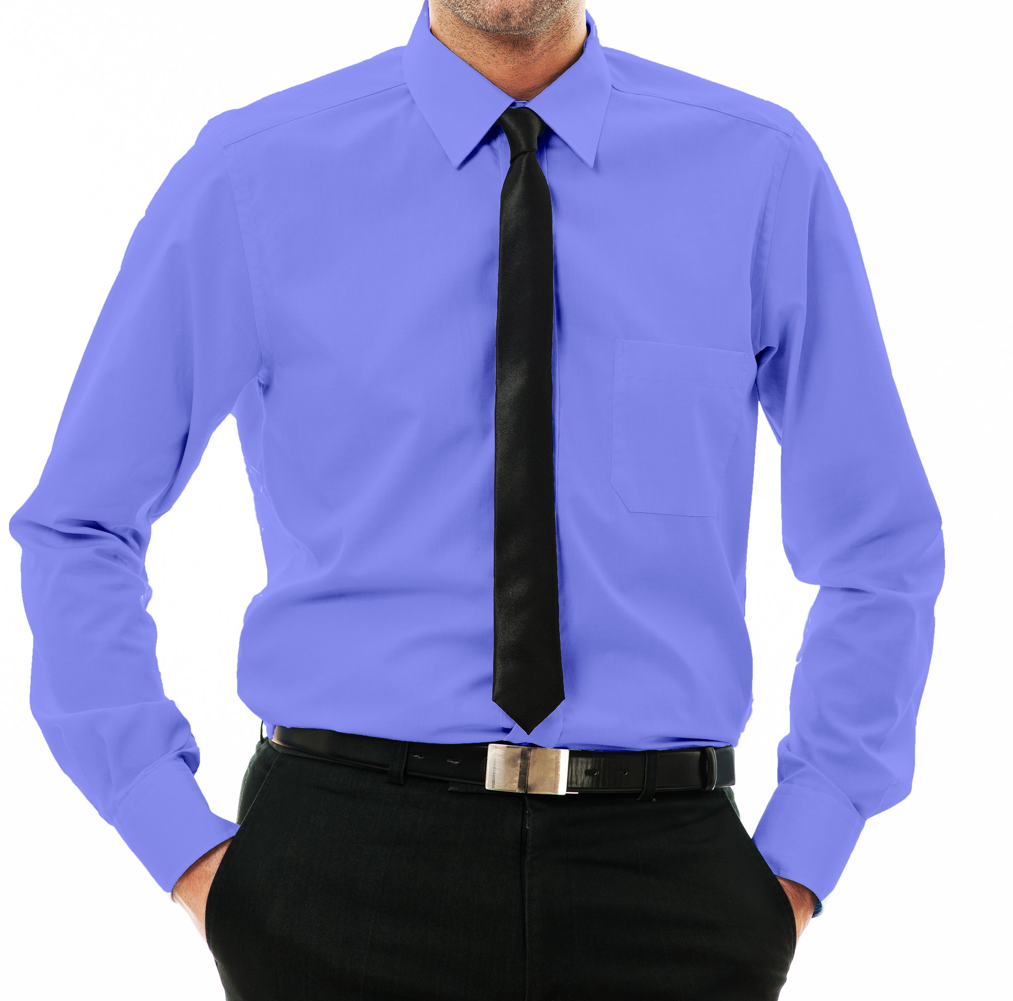 Long Sleeve Office Shirts_7