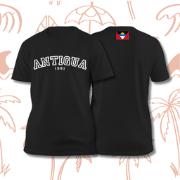 Antigua 1981 Graphic Tee (Curved)