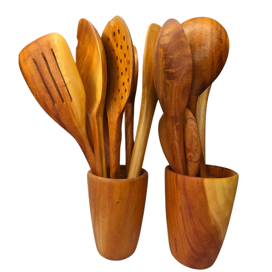 Wooden Utensils set of 6_0