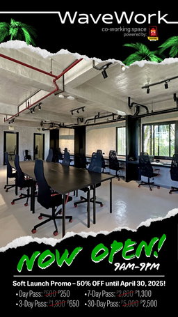 WAVEWORK Co-Working Space RIS Siargao 