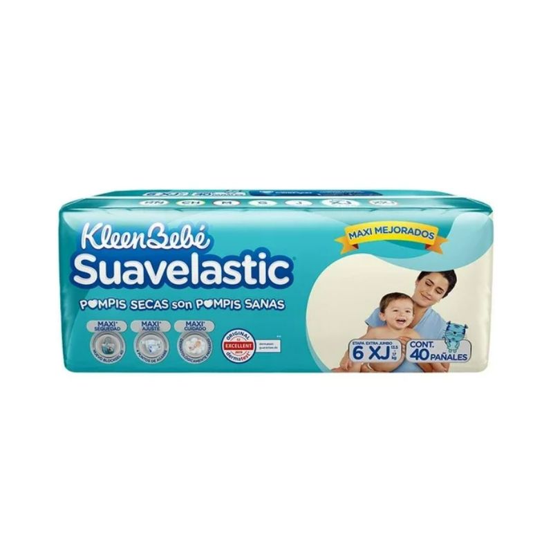 Pañales Suavelastic Etapa 6 con 40 piezas_0