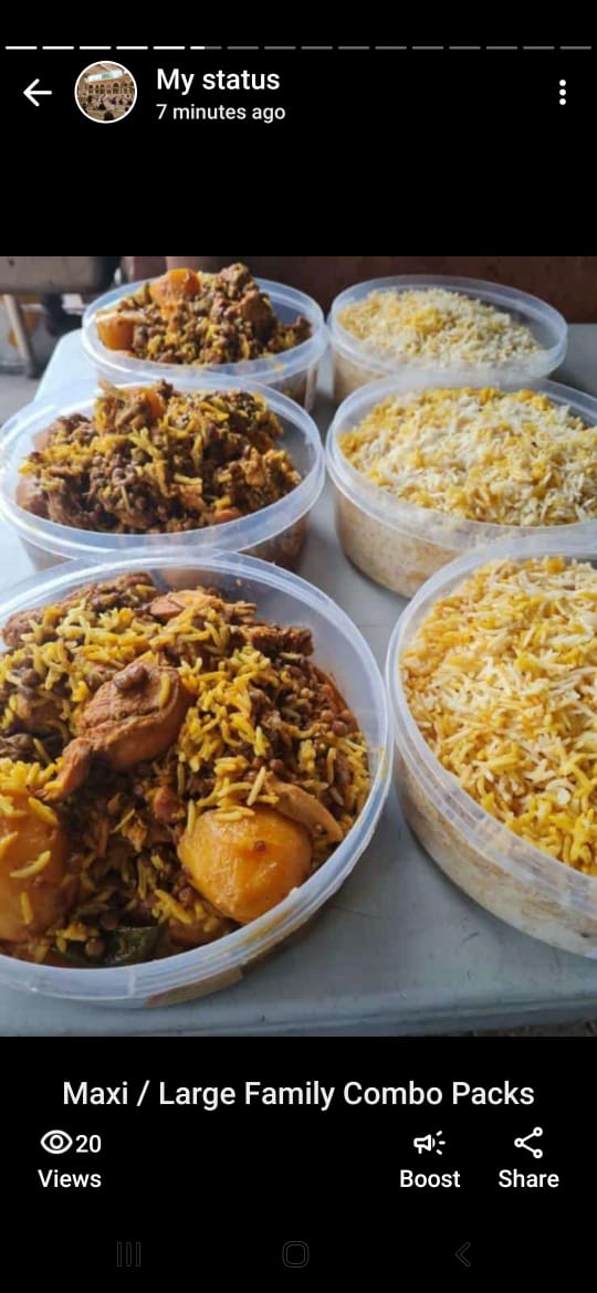 Maxi Combo Chicken Biryani Serves(+-7)