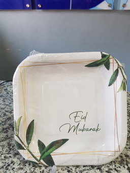 Eid Mubaruk Paper Plate