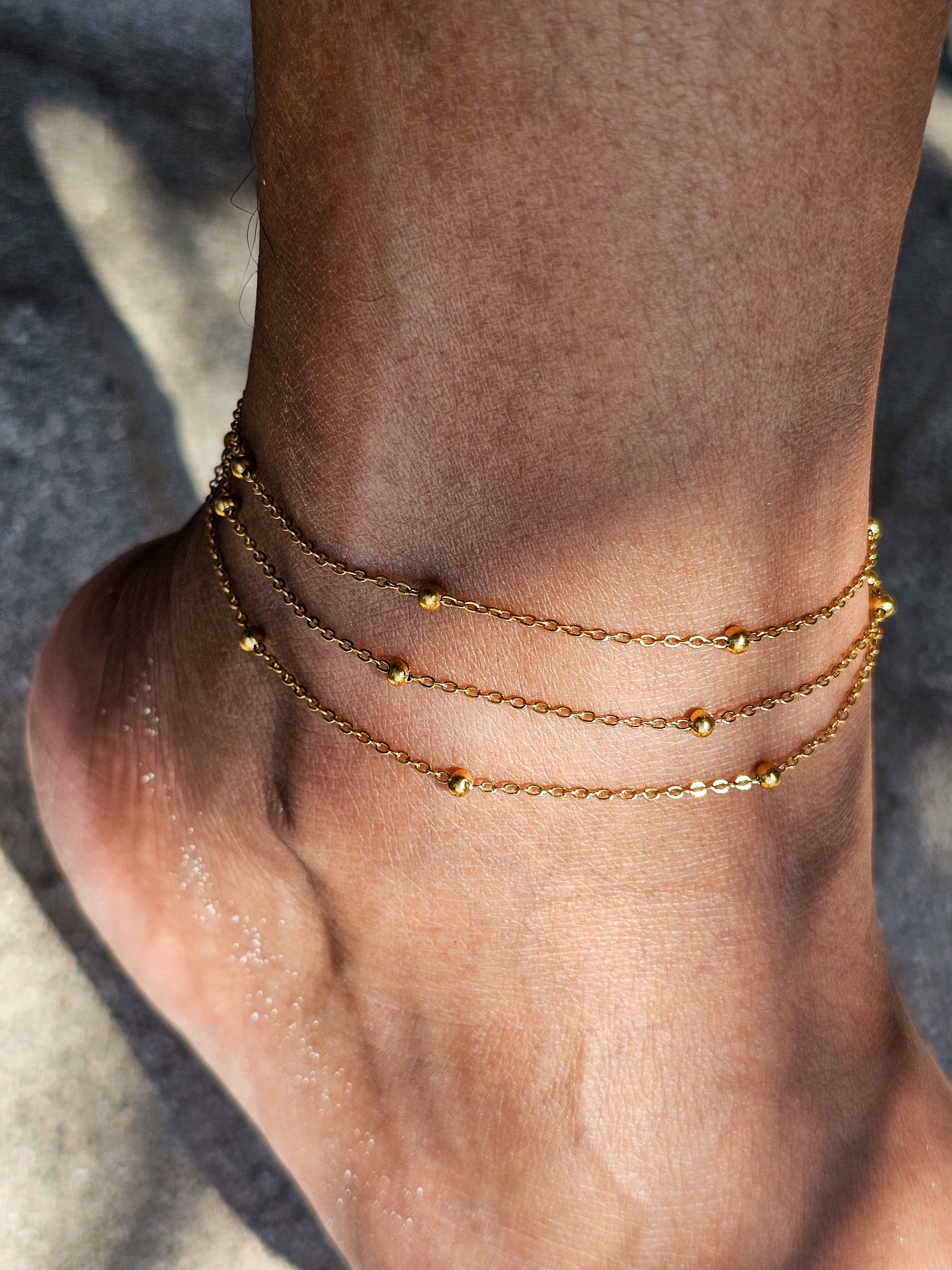 3in1 Layered Anklet _0