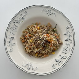 Arroz cantones con vegetales