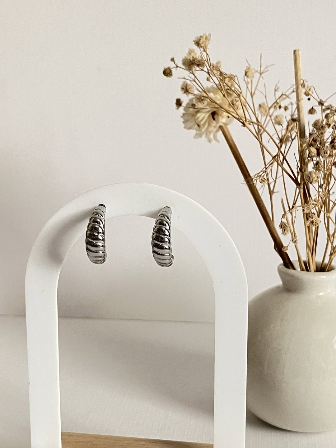 Croissant earrings š„
