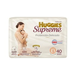 Pañales Huggies Supreme Etapa 1 Unisex 