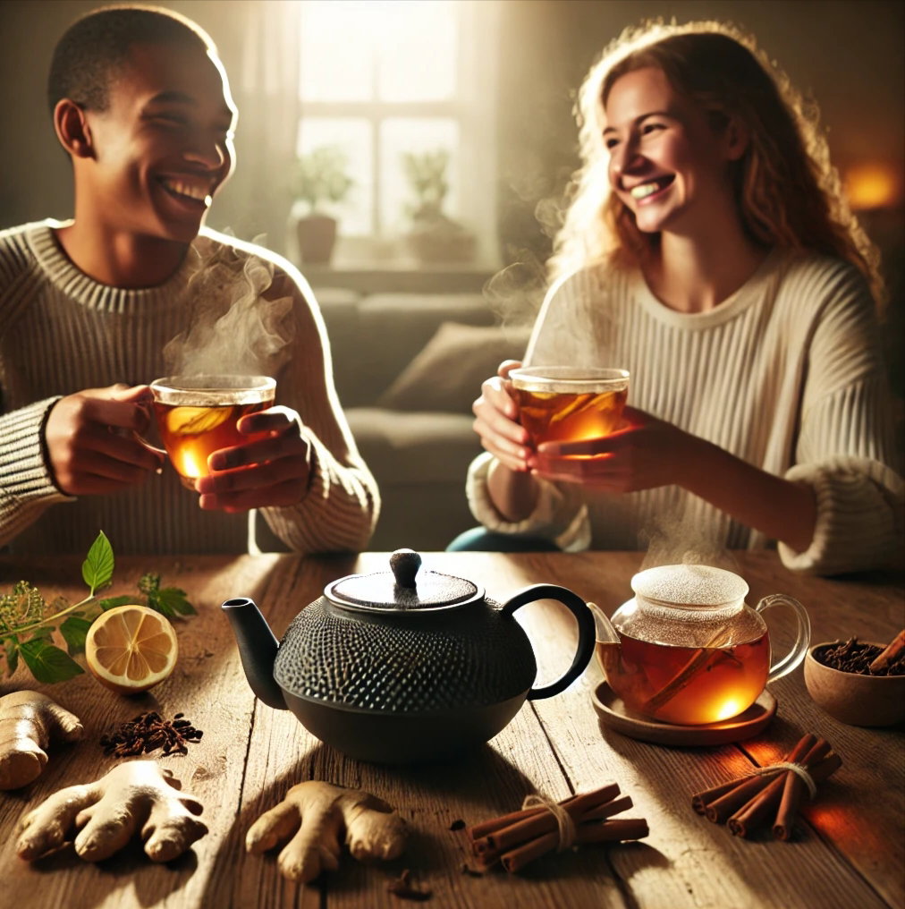 YUMMY TEA: ginger, cinnamon and crove_1