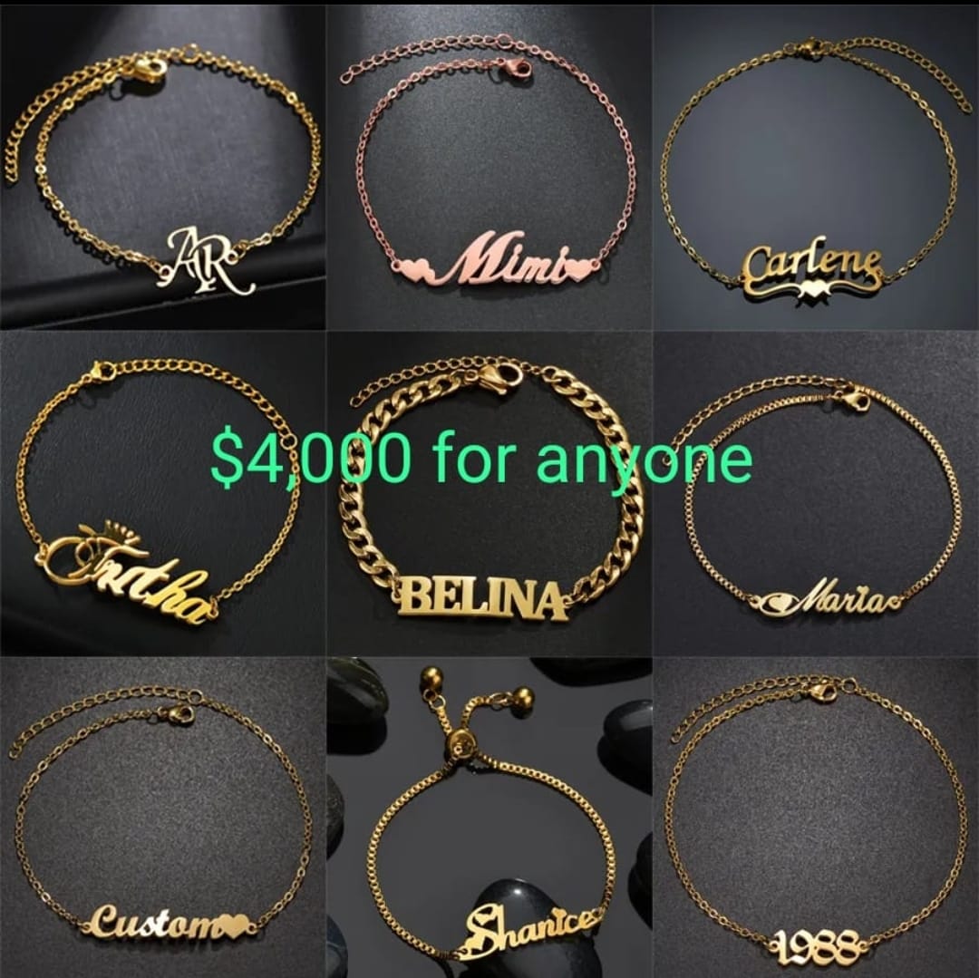 Adult Customize Bracelet For Women 