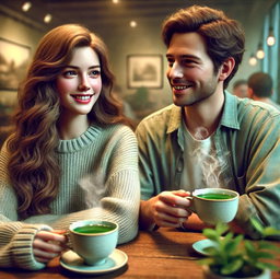 YUMMY TEA: green tea 