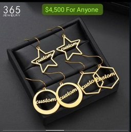 Adult Customize Earring For Women 