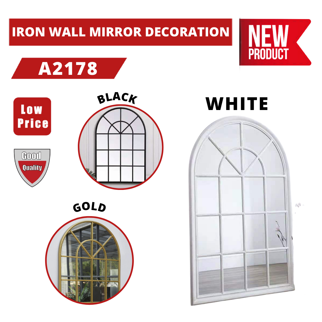IRON WALL MIRROR DECORATION A2178