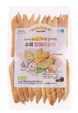 수제 양파 마늘빵 20개 Handmade Onion Garlic Bread x20