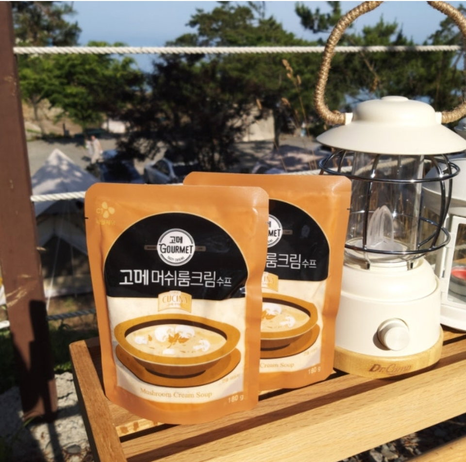 고메 양송이 스프 8팩 Gourmet Mushroom Cream Soup x8_1