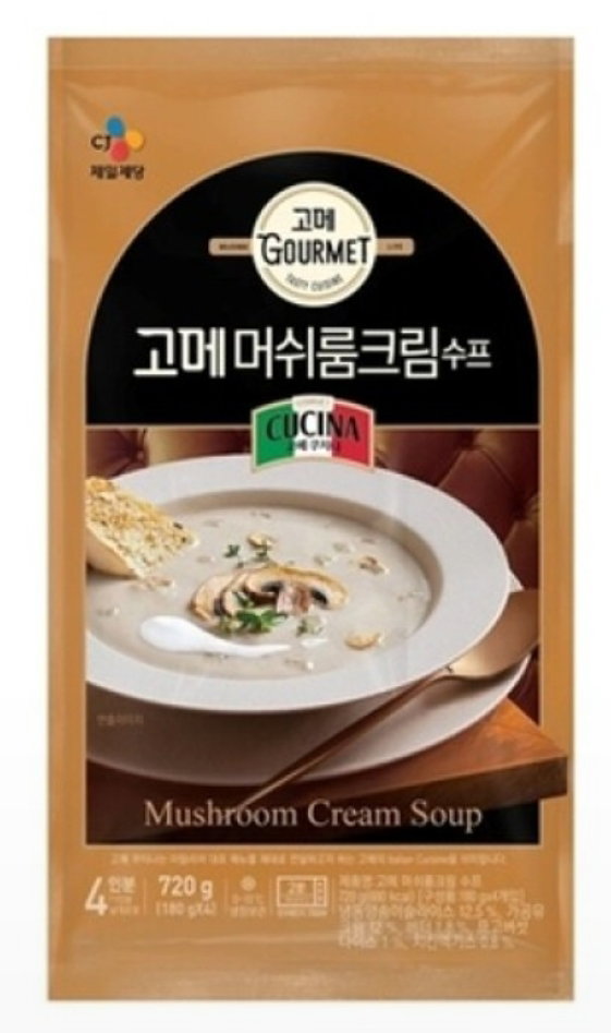 ๊ณ ๋ฉ ์์ก์ด ์คํ 8ํฉ Gourmet Mushroom Cream Soup x8