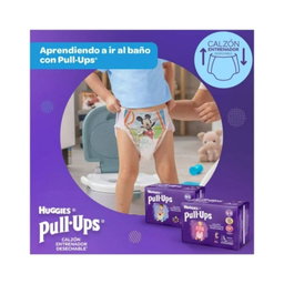 Pañales Huggies Pull Ups Etapa Grande Niño