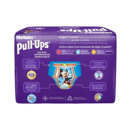 Pañales Huggies Pull Ups Etapa Grande Niño