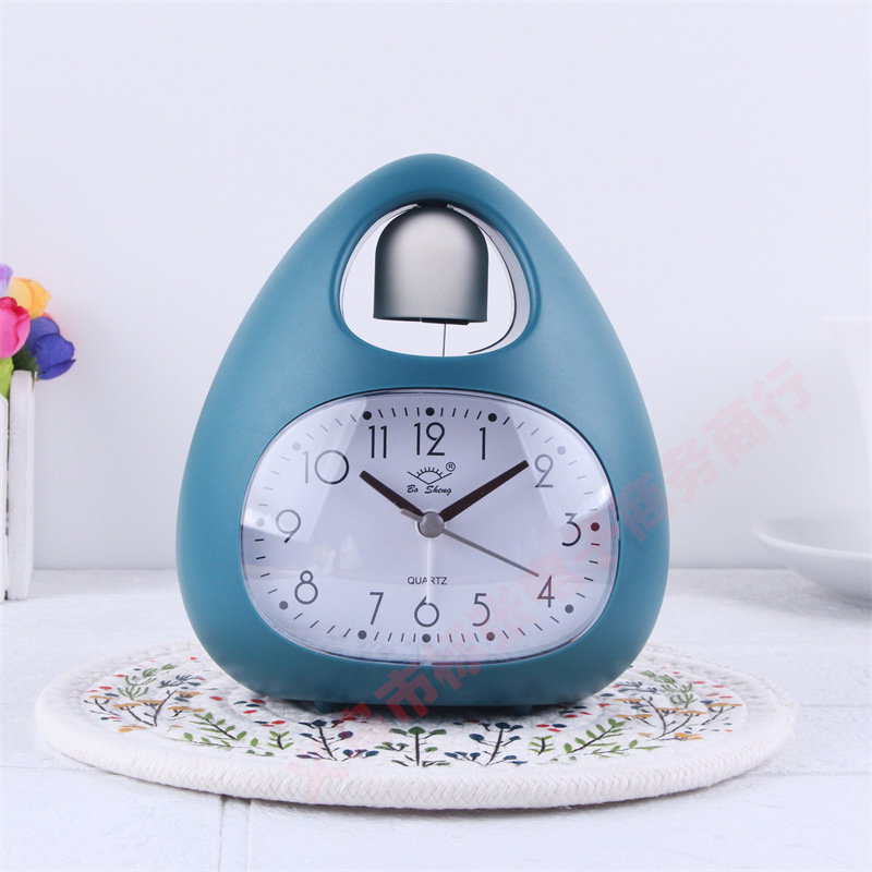 Horloge-Réveil à double alarme, analogique et numérique _4