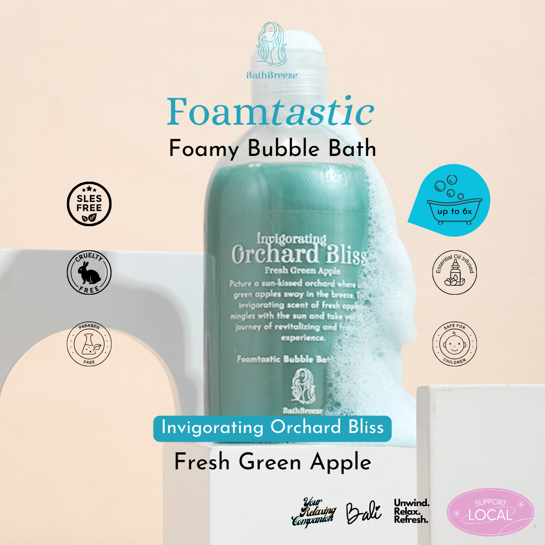 Foamtastic Bubble Bath 250ml - Invigorating Orchard Bliss